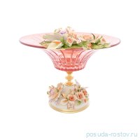 Фруктовница н/н розовая &quot;Розаперла /Цветок&quot; / 246761