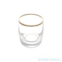 Стаканы для виски 290 мл 6 шт &quot;Идеал /Отводка золото&quot; AS Crystal / 229327