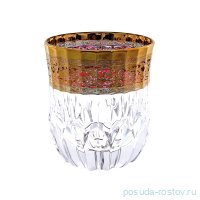 Стаканы для виски 350 мл 6 шт &quot;Timon /Адажио /Золото на красном&quot; / 156121