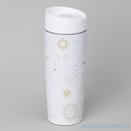 Термокружка agness supernova white 360мл / 364266