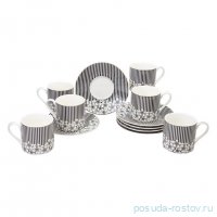 Кофейный набор lefard top style на 6 пер. 12 пр. 180 мл / 363049