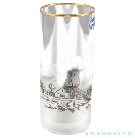 Стаканы для воды 300 мл 6 шт &quot;Барлайн /Мельница&quot; / 098745