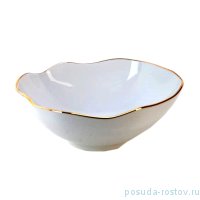 Салатник 18 см &quot;Волна /Отводка золото&quot; / 167433
