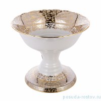 Салатник 19 см н/н &quot;Фредерика /Золотые листики на бежевом&quot; / 168108