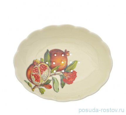 Дуршлаг 23 х 18 см &quot;Artigianato ceramico /Гранат&quot; / 271470