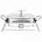 Мармит 1,8 л квадратный silver Agness / 336637