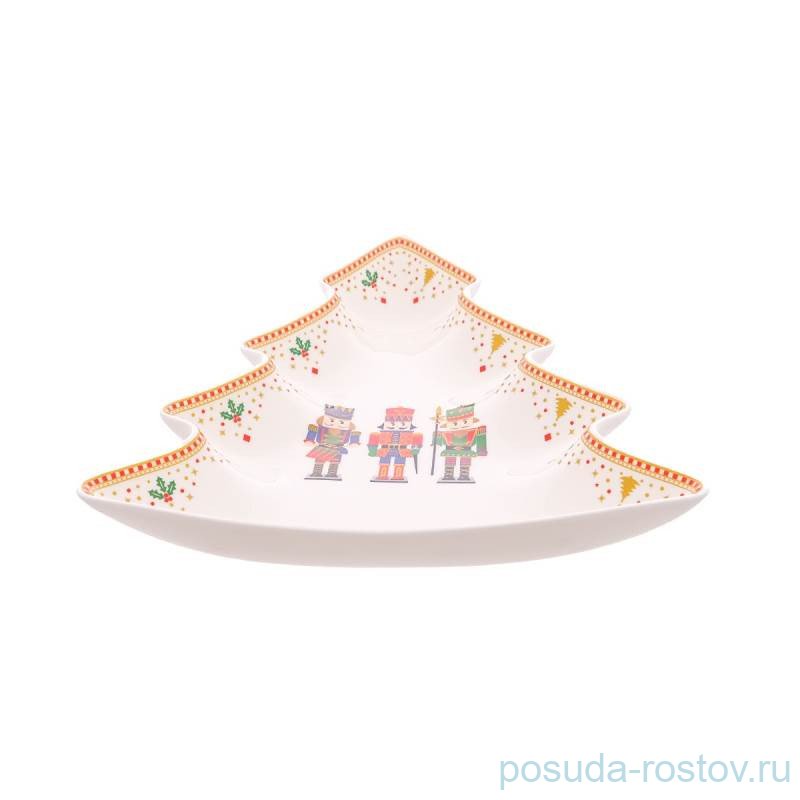 Блюдо 29 х 14 х 1,7 см Ёлка "Christmas world /Щелкунчик" / 337512