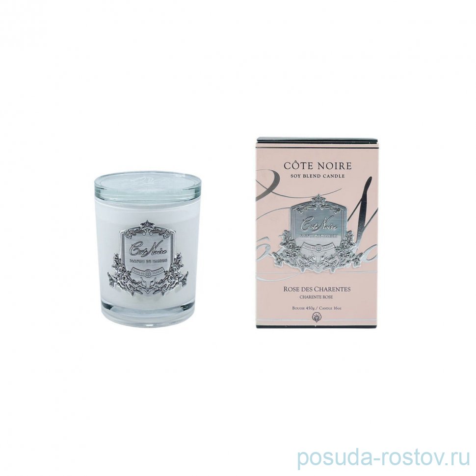 Свеча 450 г "Charente Rose" (время горения 100 ч) / 376040