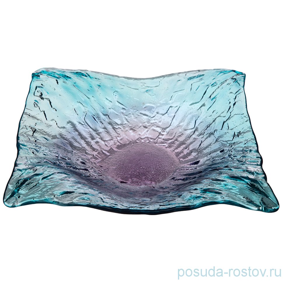 Блюдо 24 х 24 см квадратное "Artesana ametist/ Turquose" / 269719