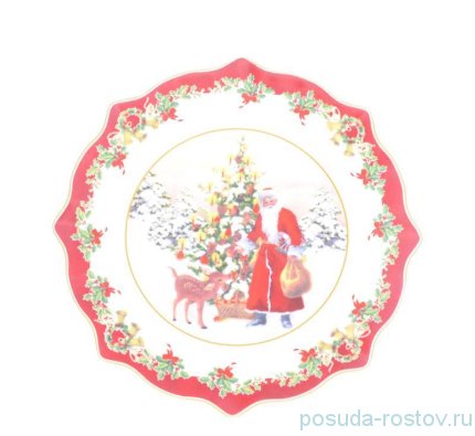 Тарелка 17 см &quot;Christmas world /Зимняя сказка&quot; / 273759