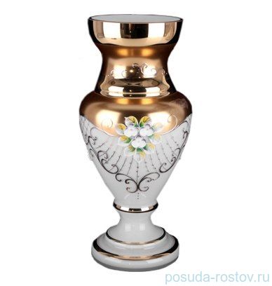 Ваза для цветов 30 см &quot;Лепка белая&quot; 6 / 004870