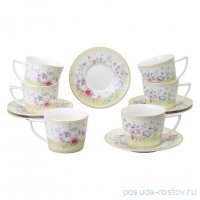 Чайный набор lefard blossom на 6 пер. 12 пр. 250 мл / 365351