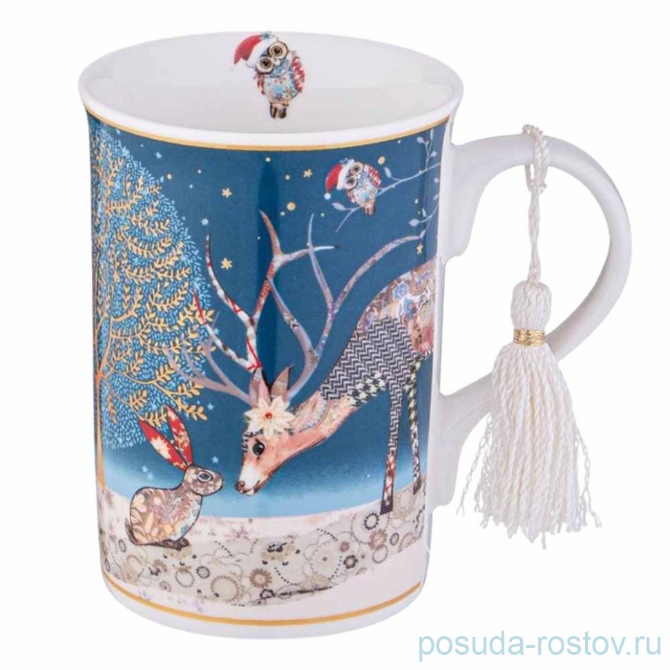 Кружка 320 мл "Christmas /Печворк" / 355095