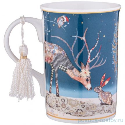 Кружка 320 мл &quot;Christmas /Печворк&quot; / 355095