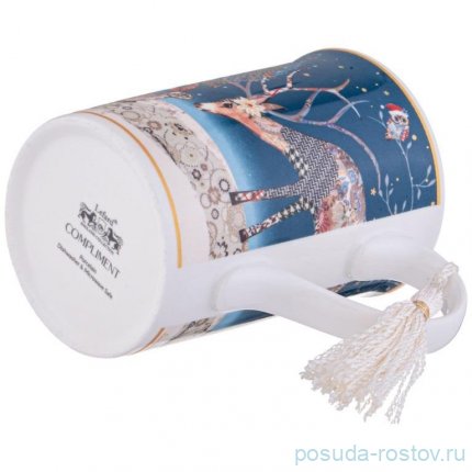 Кружка 320 мл &quot;Christmas /Печворк&quot; / 355095