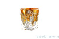 Стопки 55 мл 6 шт &quot;Квадро /Золотые цветы с завитушками&quot; E-S / 148243