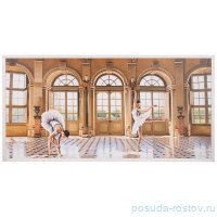 Панно 50 х 100 см &quot;На репетиции&quot; /рамка белая / 262090