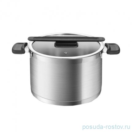 Кастрюля 24 см с крышкой высокая 7 л &quot;COMPACT&quot;  / 292895