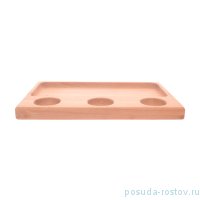 Доска сервировочная 30 х 20 х 2 см прямоугольная / 272487