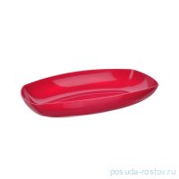 Тарелка 25 см овальная / ассорти / 293703