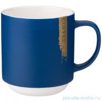 Кружка 410 мл синяя &quot;Coffee&quot; / 337381