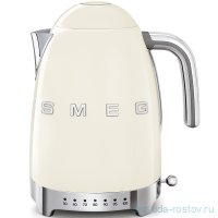 Чайник электрический 1,7 л с регулируемой температурой &quot;Smeg /Кремовый&quot; / 221247