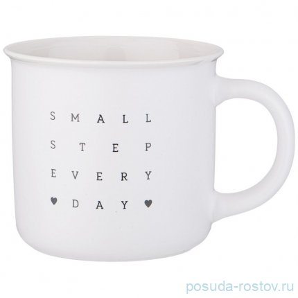 Кружка 380 мл &quot;Positive /Small step every day&quot; / 337424