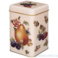 Банка для сыпучих продуктов 10,5 х 10,5 х 16 см &quot;фрукты&quot; / 255912