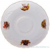 Блюдце 12,5 см 1 шт &quot;Рококо /Охота&quot;** / 151890