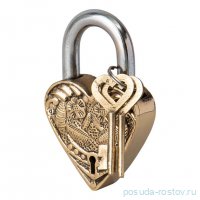 Замок декоративный с ключами 10*7см / 364350