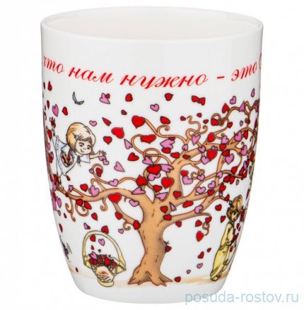 Кружка 400 мл &quot;Дерево сердец&quot; / 227338