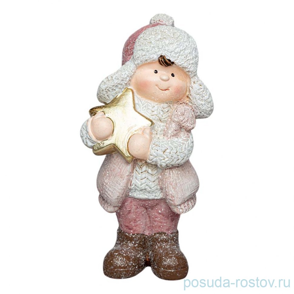 Фигурка 8 x 6,5 x 15,5 см "Мальчик со звездой" / 355470
