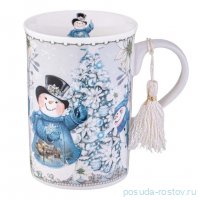 Кружка 320 мл &quot;Christmas /Снеговик&quot; / 355104