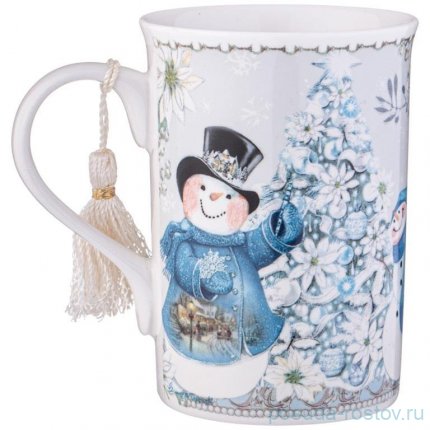Кружка 320 мл &quot;Christmas /Снеговик&quot; / 355104