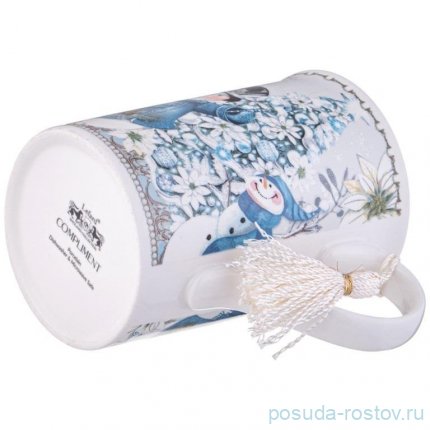 Кружка 320 мл &quot;Christmas /Снеговик&quot; / 355104