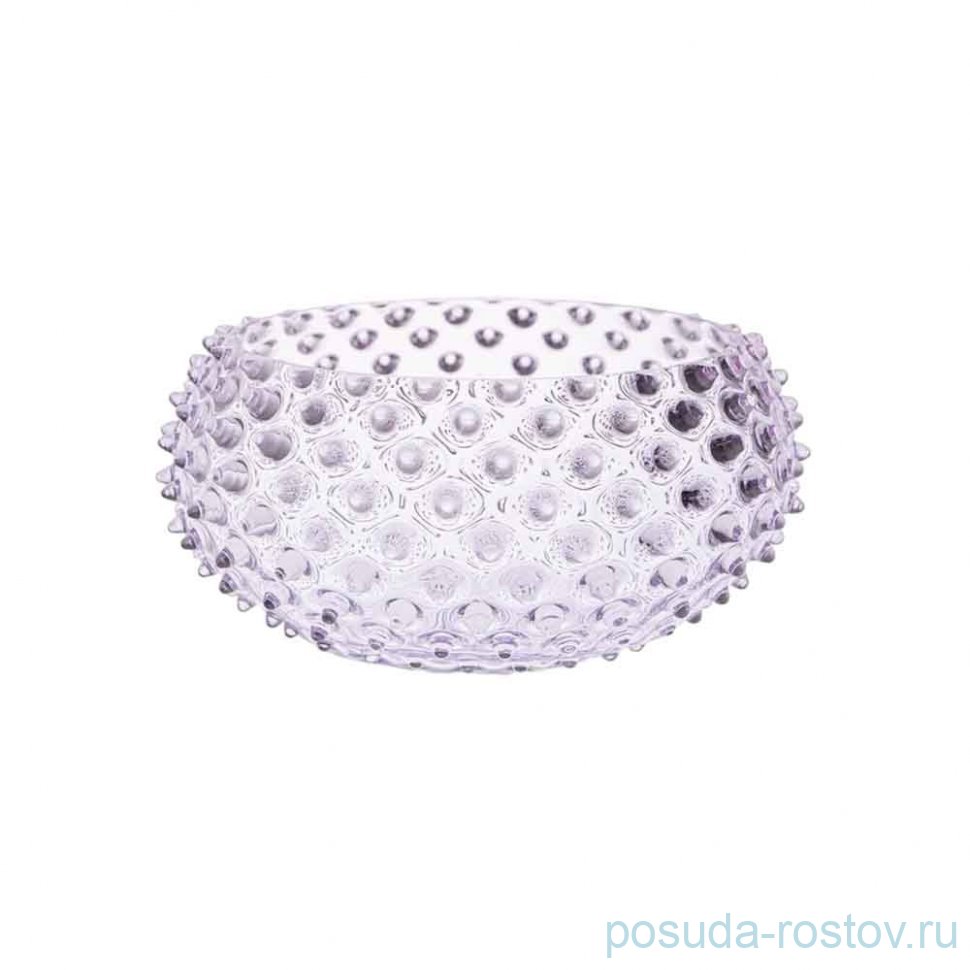 Ваза для фруктов 23 х 10 см лиловая "Hobnail Tapas" / 336544
