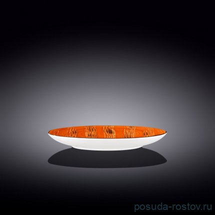 Тарелка 23 см оранжевая &quot;Scratch&quot; / 261471