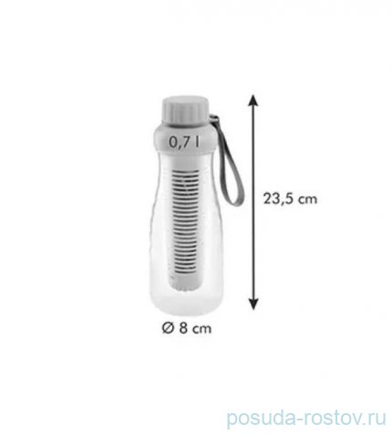 Бутылка с ситечком 700 мл зелёная &quot;Tescoma /myDRINK&quot; / 231851