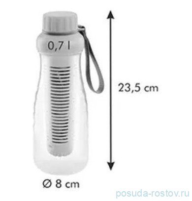 Бутылка с ситечком 700 мл зелёная &quot;Tescoma /myDRINK&quot; / 231851