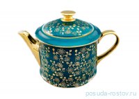 Заварочный чайник 400 мл &quot;Виндзор /Золотые цветы /зеленый&quot; 1 / 158686
