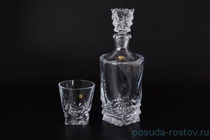Набор для виски 7 предметов (графин + 6 стаканов) &quot;Porto /Без декора&quot; / 117549