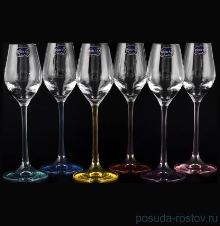 Рюмки 60 мл 6 шт &quot;Виола /Ассорти&quot; / 092076