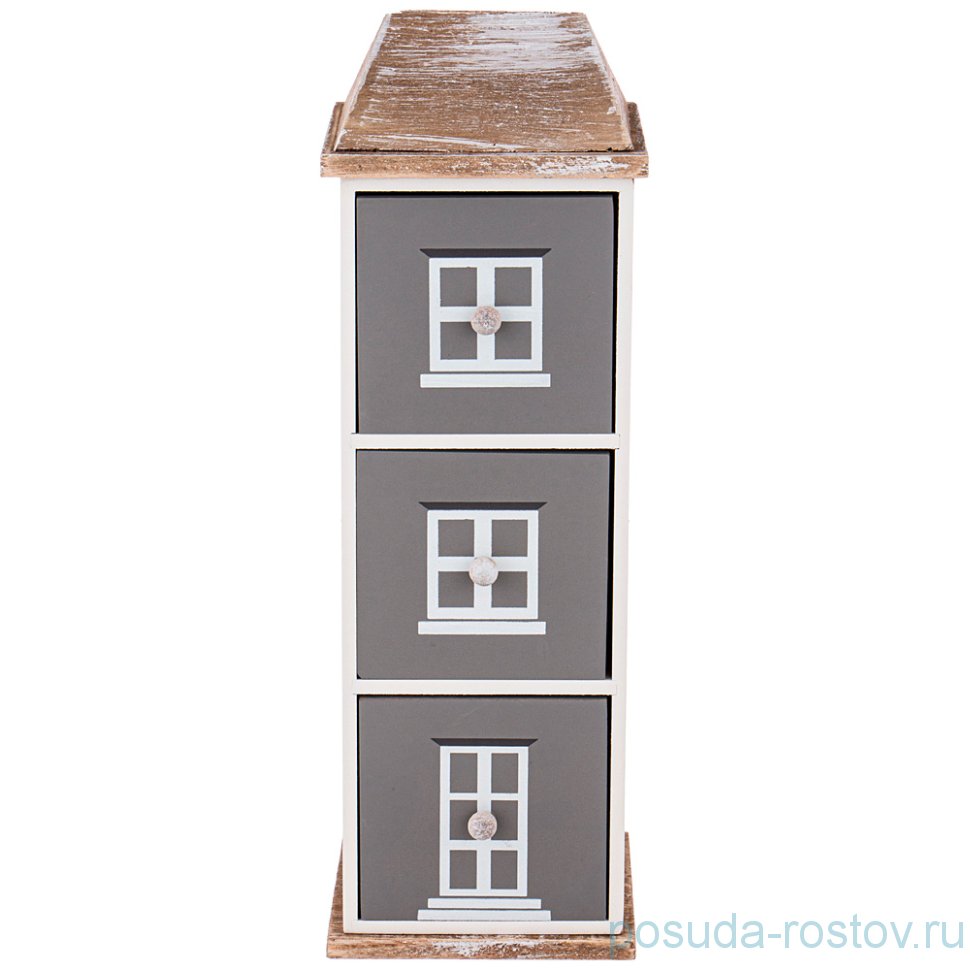 Подставка с ящичками 12,5 х 12 х 37 см "home & family" / 254868