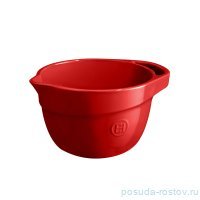 Миска для смешивания 20 х 13,5 см гранат 2,5 л &quot;Emile Henry&quot; / 281404