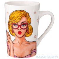 Кружка 385 мл &quot;Womens secrets /Верю в себя и красную помаду!&quot; / 337394