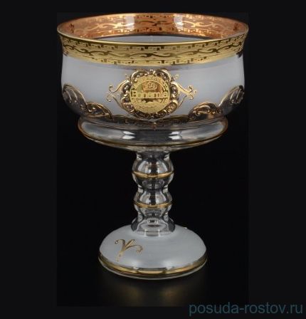 Ваза для конфет 13 см н/н &quot;Богемия /Антик золото&quot; B-G / 097308