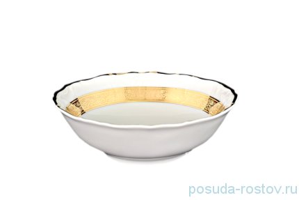 Салатник 19 см 1 шт &quot;Мария-Луиза /Золотая лента&quot; / 249648