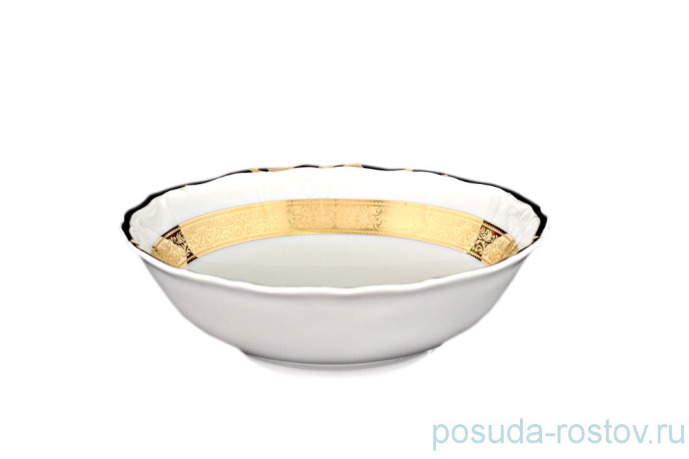 Салатник 19 см 1 шт "Мария-Луиза /Золотая лента" / 249648