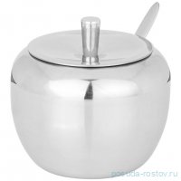 Сахарница 400 мл с ложкой 9,5 х 9,5 х 10 см Agness  / 340594