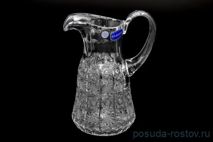 Кувшин для сока 900 мл &quot;Glasspo /Хрусталь резной&quot; / 028441